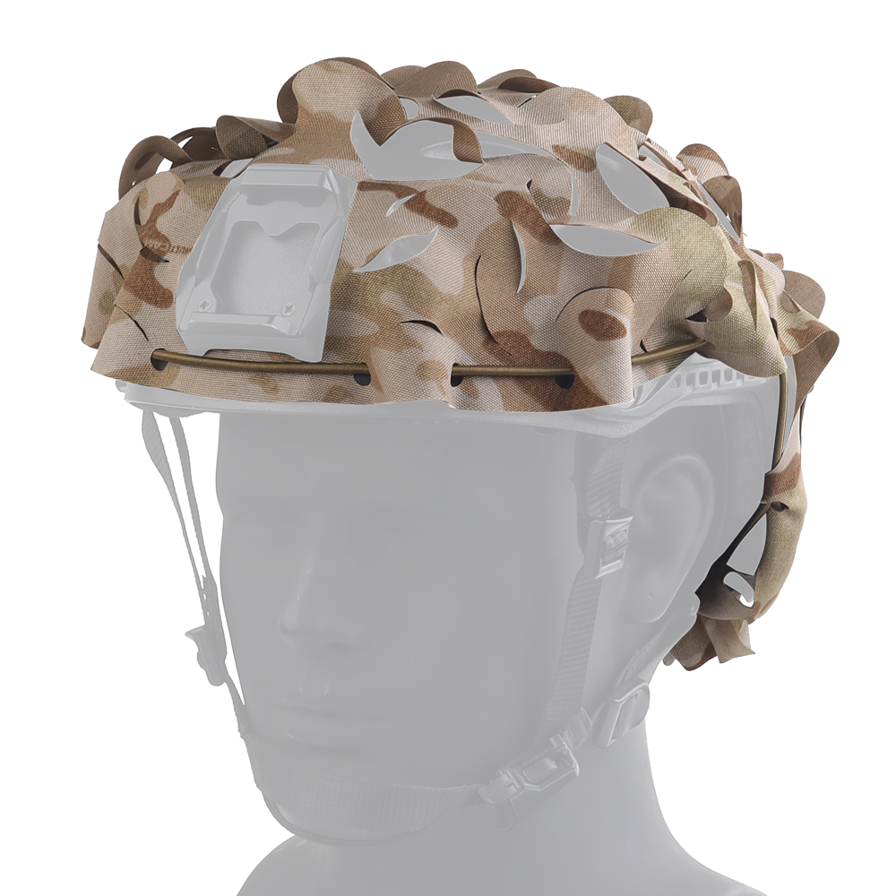 3D Printing Laser Cutting - Funda Táctica para Casco con Corte