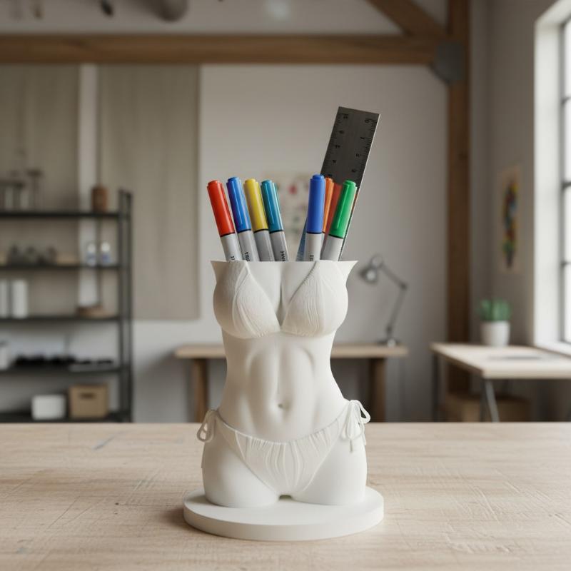 3D Printing Pen For Adults - Portalápices con forma de cuerpo de