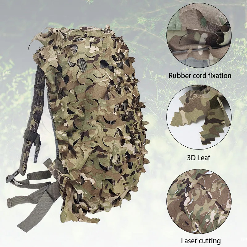 3D Printing Laser Cutting - Funda de Mochila de Caza con