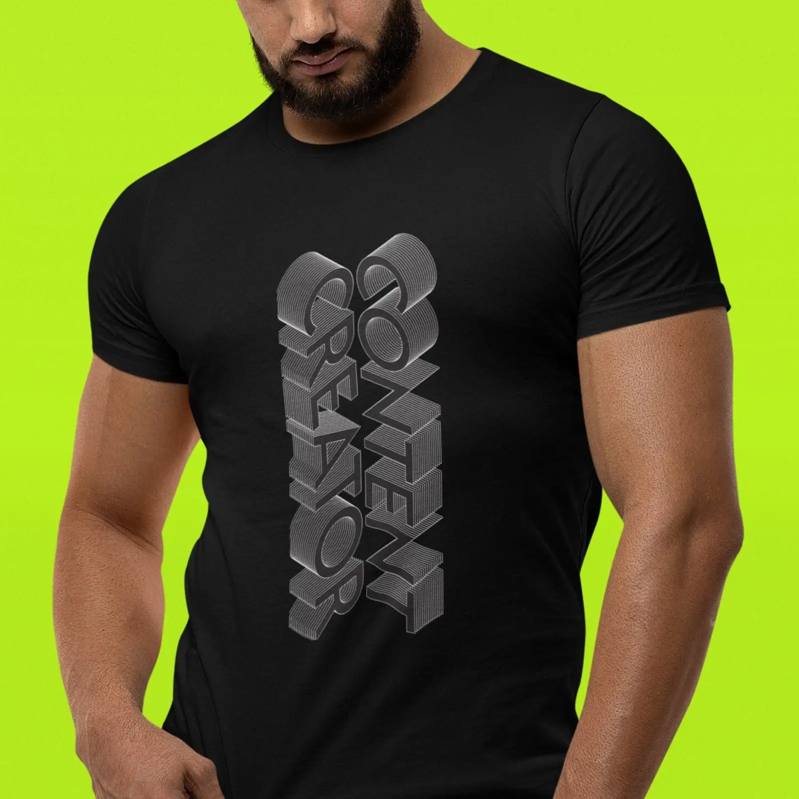 3D Printing Youtubers - Camiseta con Tipografía 3D para Creadores