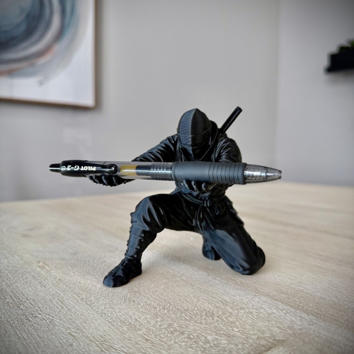 3D Printing Pen For Adults - Portaplumas Ninja Impreso en 3D, Soporte