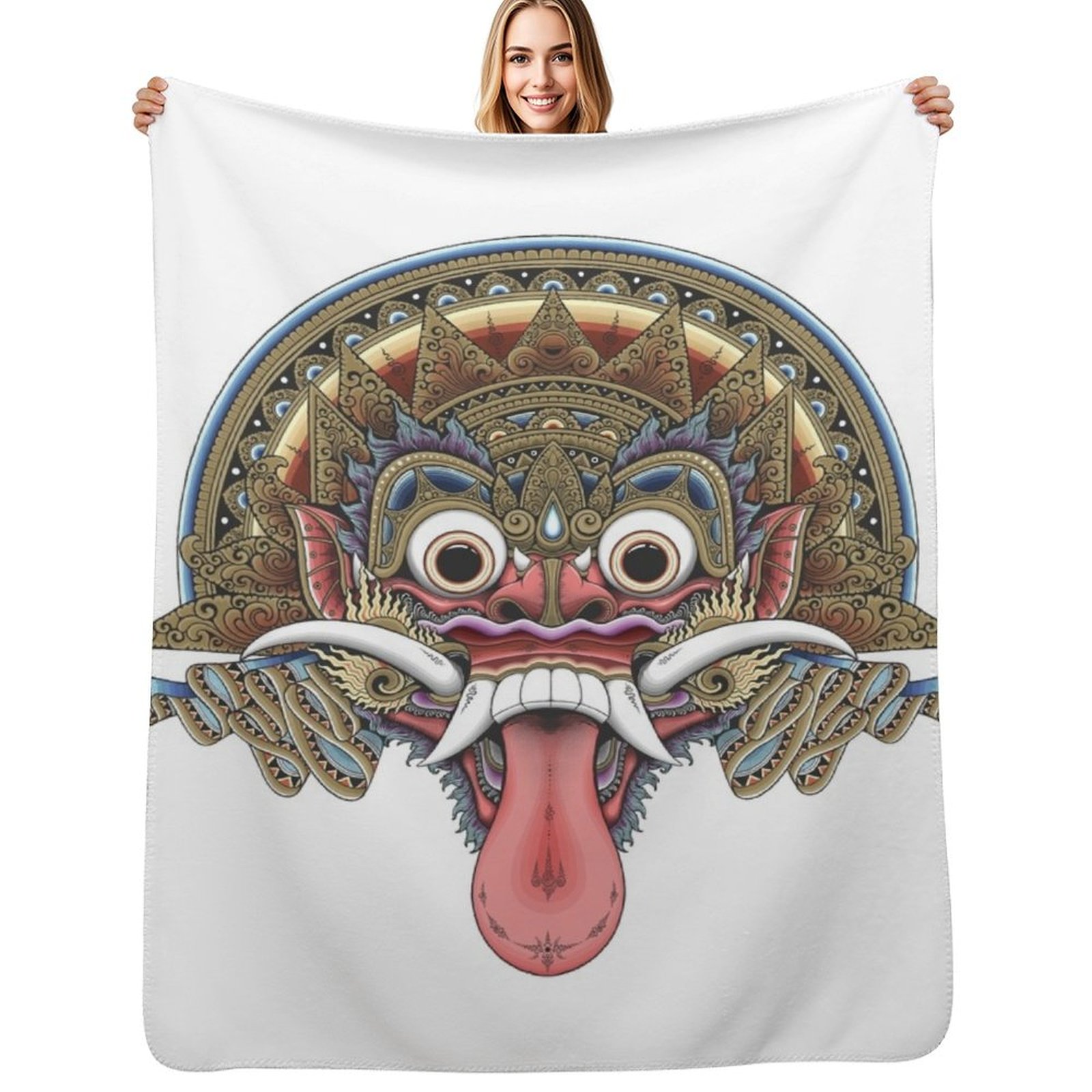3D Printing Bali - Manta Decorativa Bali Boma, Manta Acogedora