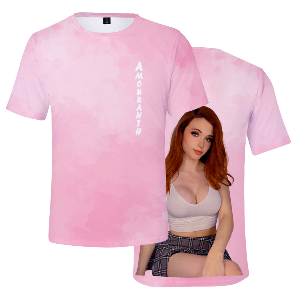 3D Printing Youtubers - Camiseta Amouranth Unisex, camiseta de manga