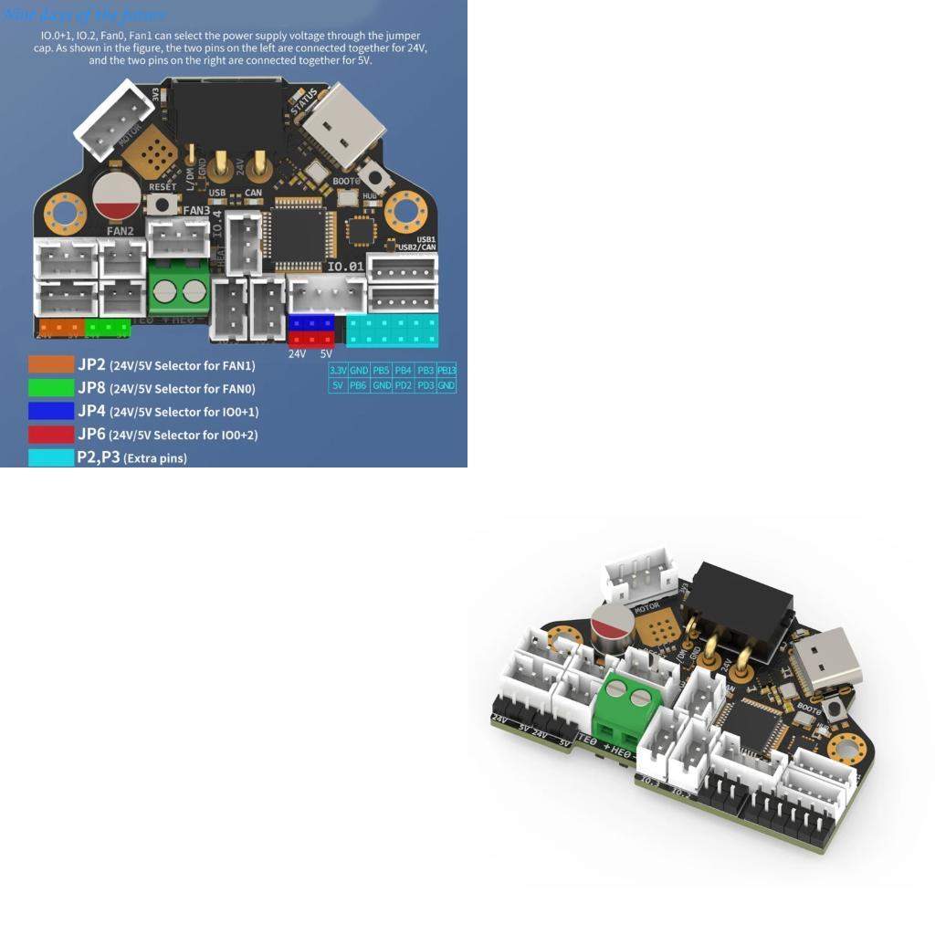 3D Printing Klipper - Tablero herramientas CANBus H36 Klipper avanzado