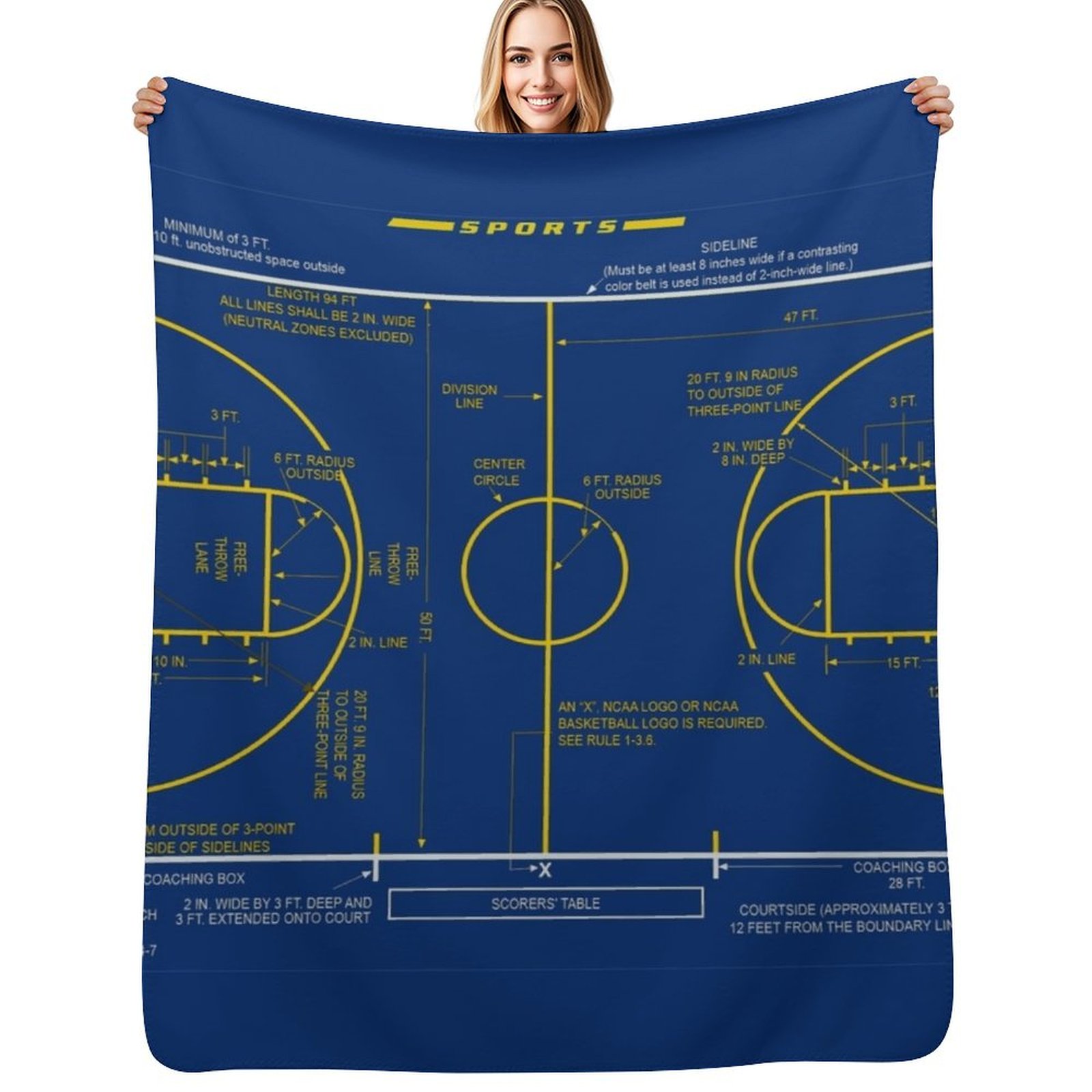 3D Printing Diagram - Diagrama esquemático de la cancha de