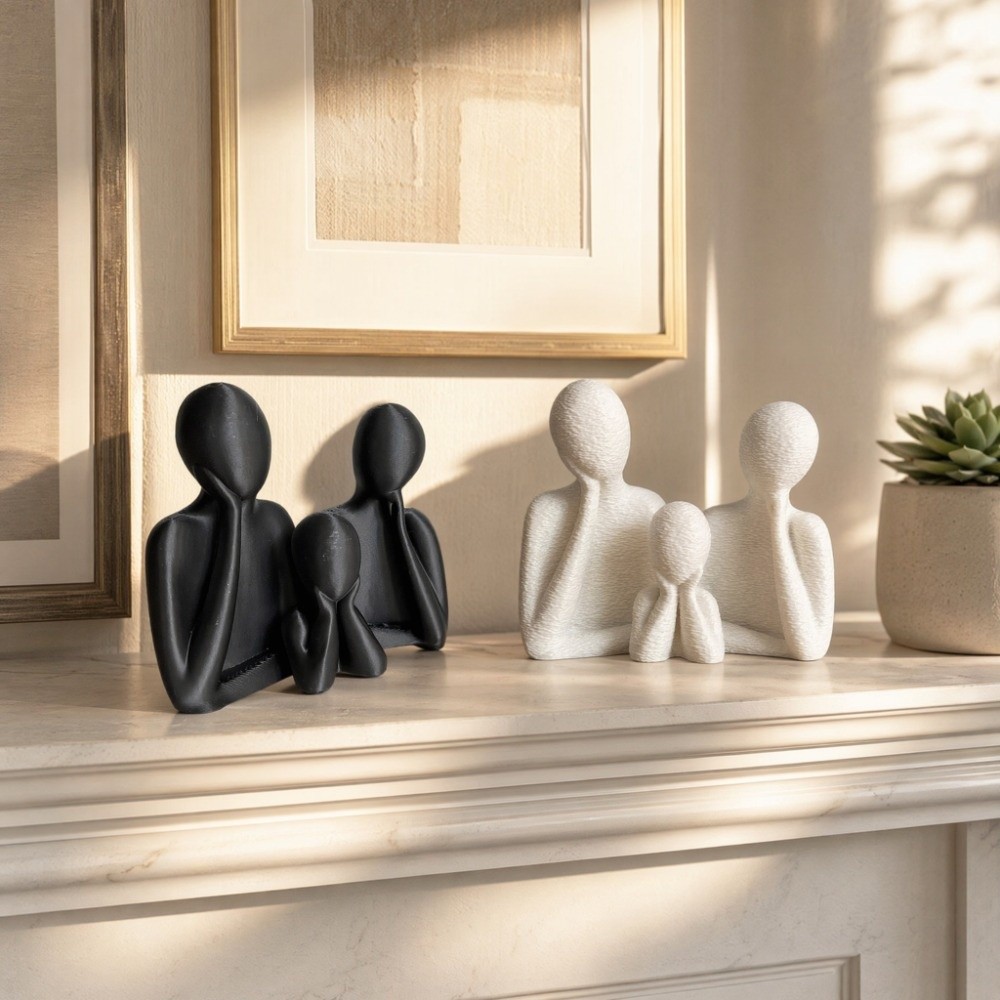 Escultura de Pareja Abrazándos - 3D Printing Ultem reseña y precio