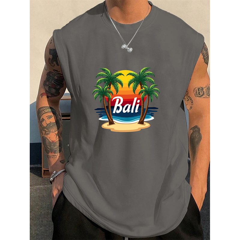 Camiseta sin mangas con estamp - 3D Printing Bali reseña y precio