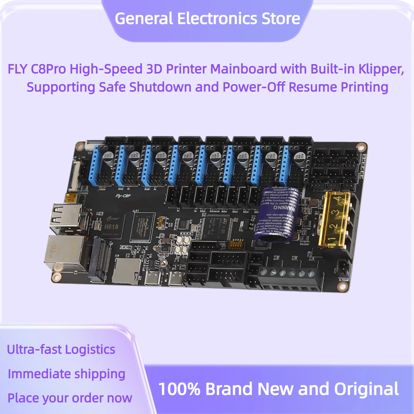 Placa Base para Impresora 3D d - 3D Printing Klipper reseña y precio