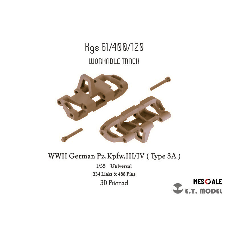 ET 1/35 P35-020 Pz.Kpfw.III/IV - 3D Printing Ultem reseña y precio