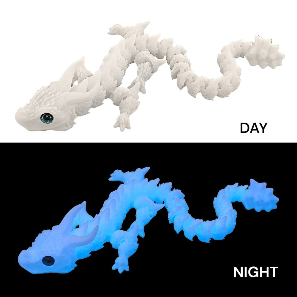 Dragón Impreso en 3D con Ojos  - 3D Printing Dragon reseña y precio