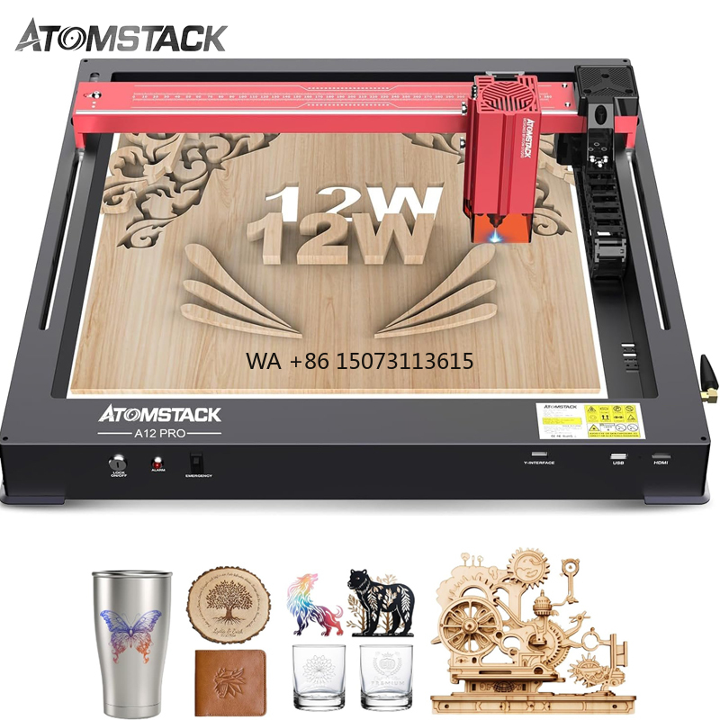 Atomstack A12 X12 Pro 50W Wifi - 3D Printing Laser Cutting reseña y precio