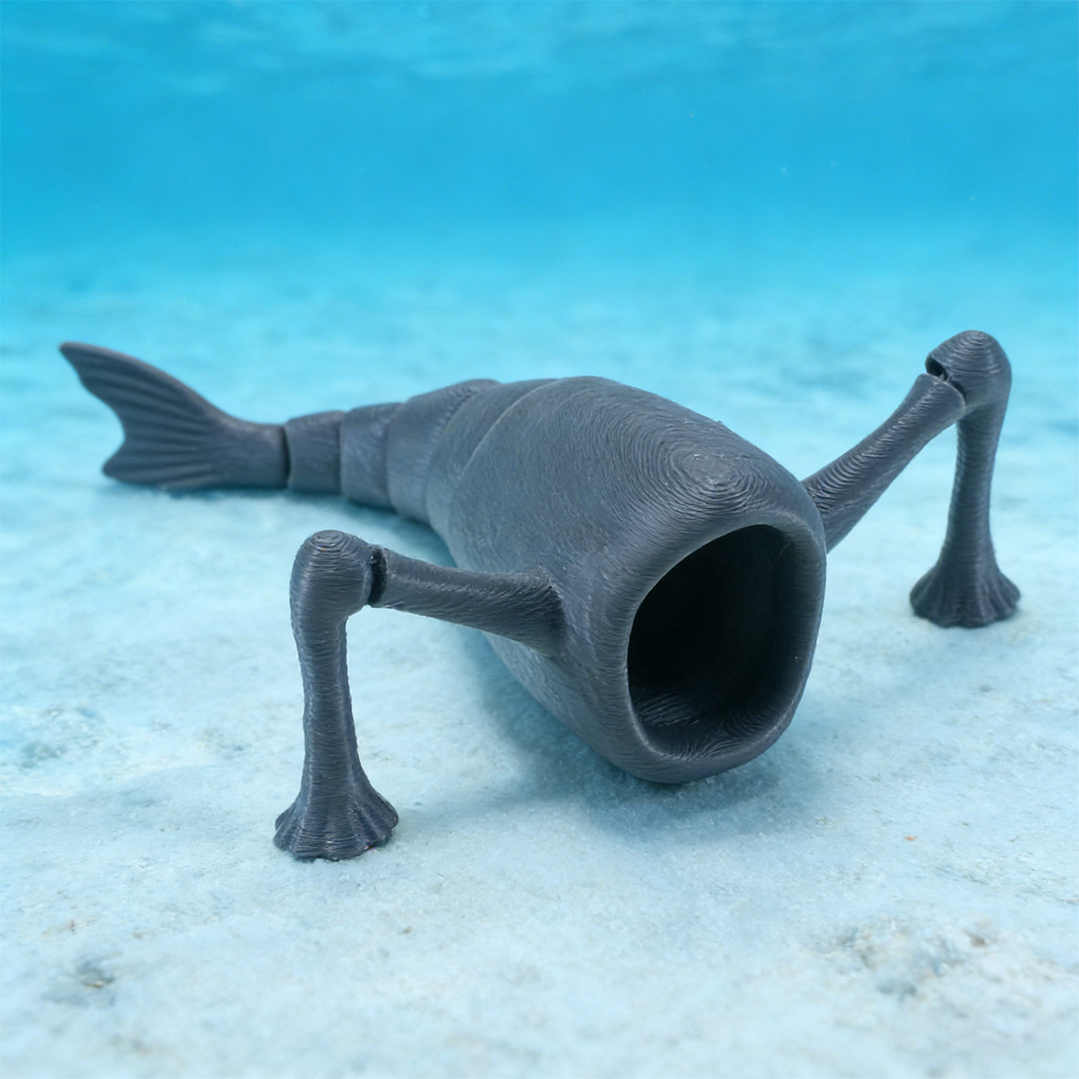 Figura de Sea Eater Blup Impre - 3D Printing Diagram reseña y precio