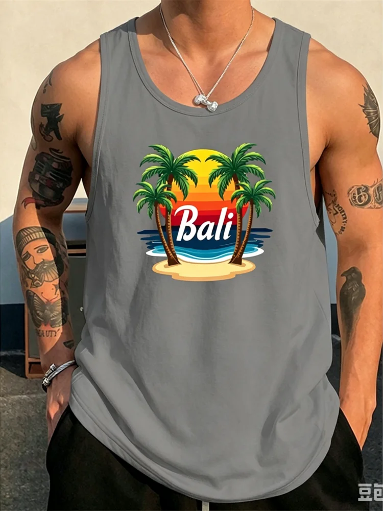 Camiseta sin mangas para hombr - 3D Printing Bali reseña y precio