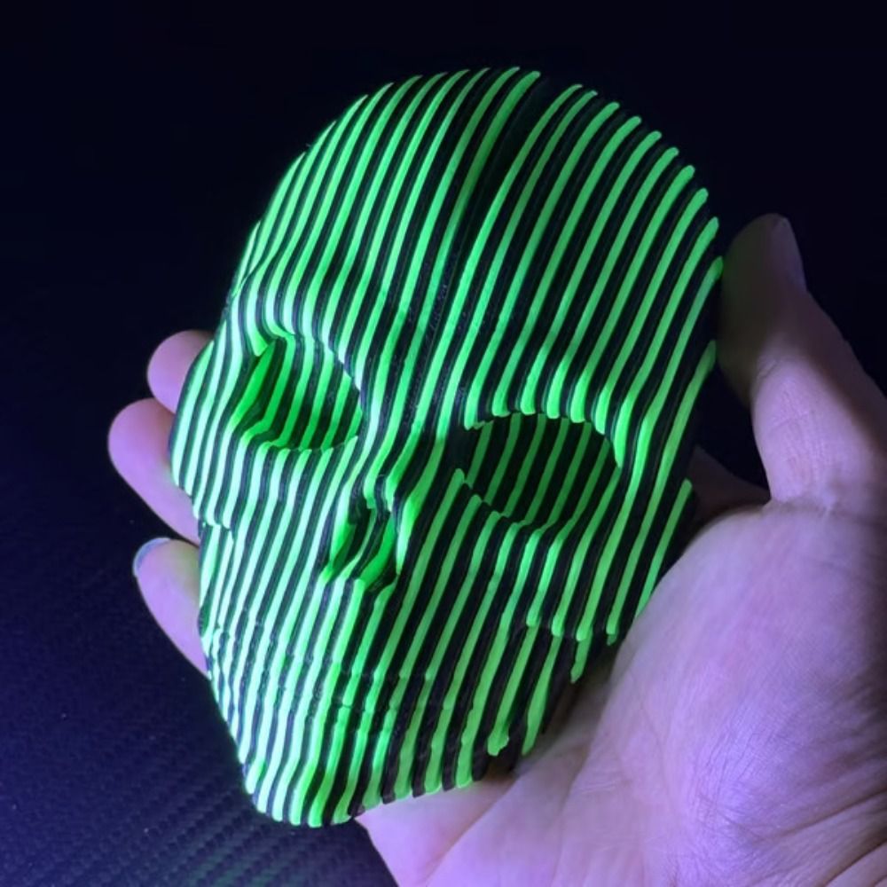 Ilusión Visual, calaveras con  - 3D Printing Idea reseña y precio