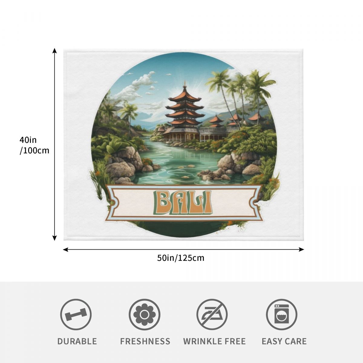 Manta de Bali, Indonesia, cáli - 3D Printing Bali reseña y precio