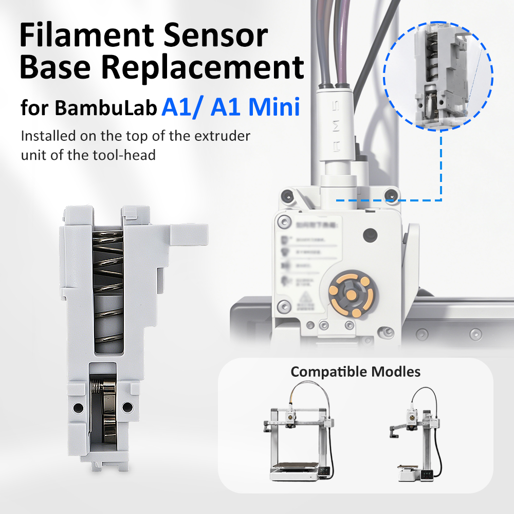 Base del Sensor de Filamento p - 3D Printing Laboratory reseña y precio