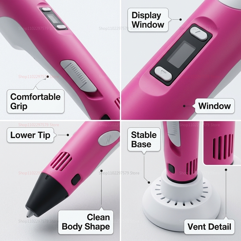 Bolígrafo de Impresión 3D con  - 3D Printing Pen For Adults reseña y precio
