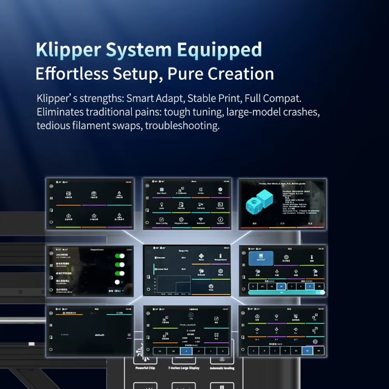 Impresora 3D FDM de Gran Forma - 3D Printing Klipper reseña y precio
