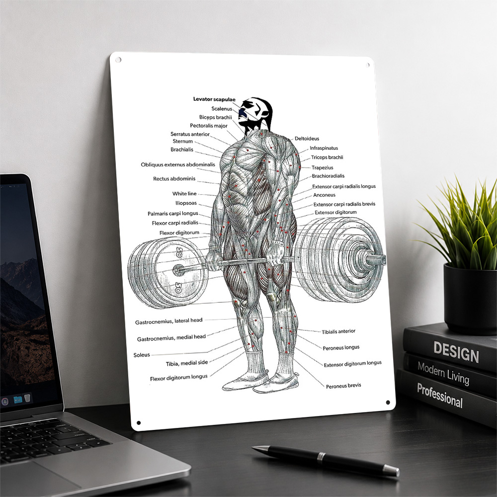 Diagrama de Anatomía Muscular  - 3D Printing Diagram reseña y precio