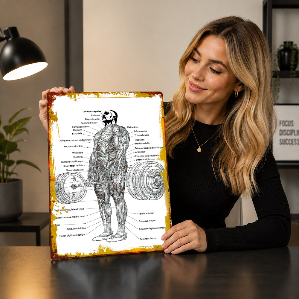 Diagrama de Anatomía Muscular  - 3D Printing Diagram reseña y precio