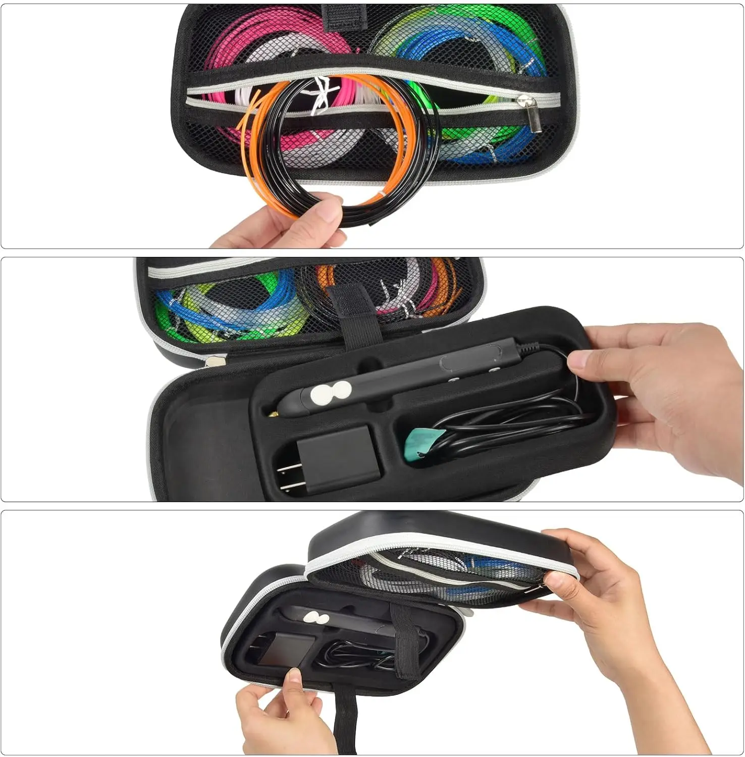 Estuche compatible con flujo 3 - 3D Printing Pen For Adults reseña y precio
