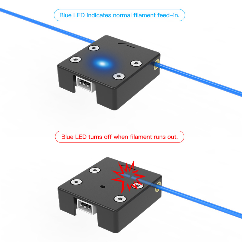 Sensor de salida de filamento  - Filament Runout Sensor reseña y precio