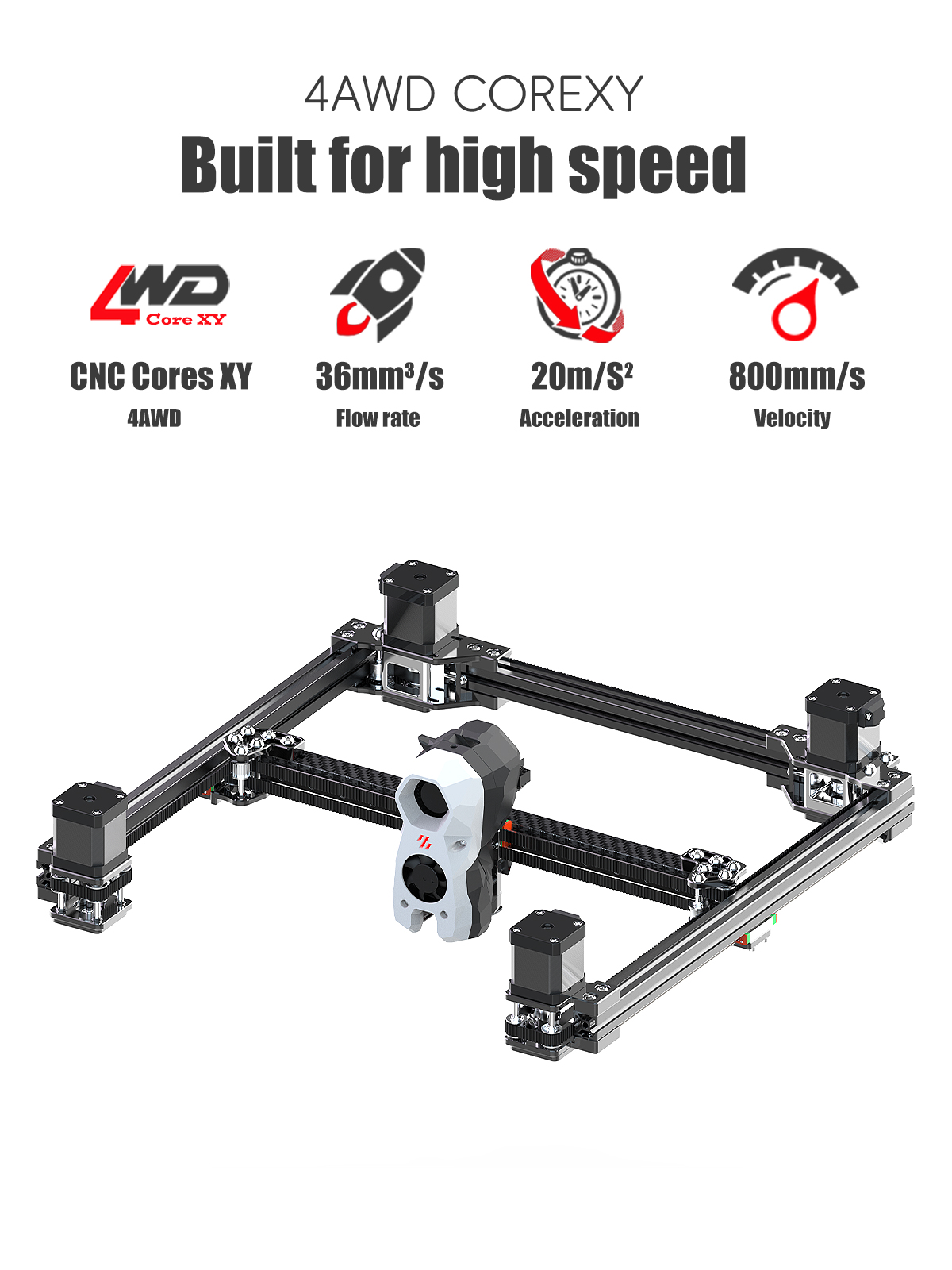 Kit Completo Voron Trident Cor - 3D Printing Klipper reseña y precio